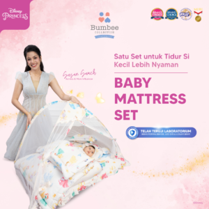 Kasur Set Bayi dengan Kelambu - Baby Mattress Set