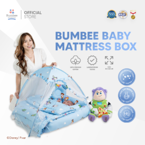 Baby Mattress Box Big Size | Kasur Kotak dengan Kelambu