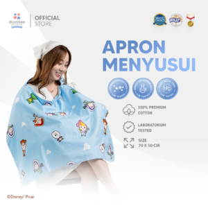 Apron Menyusui Saku