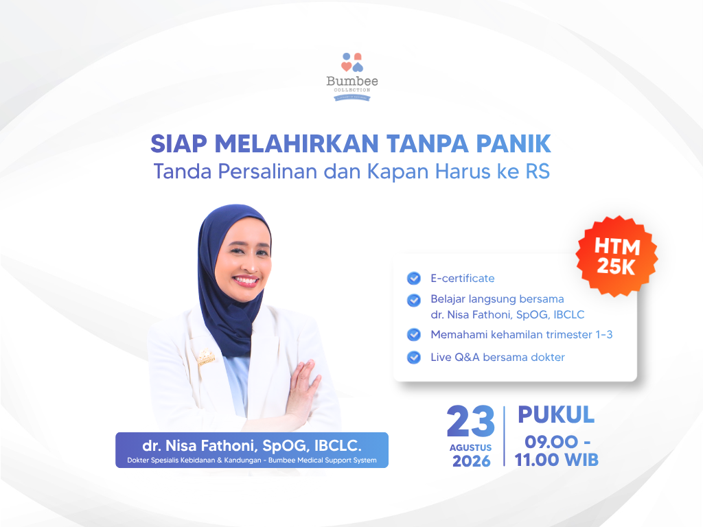 Webinar: Siap Melahirkan Tanpa Panik: Tanda Persalinan dan Kapan harus ke RS?