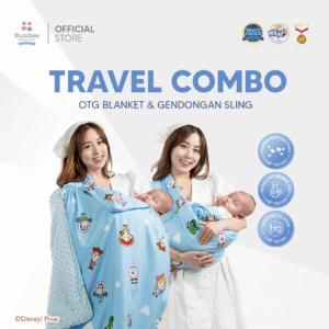 Travel Combo | On The Go Blanket & Gendongan Sling Bundle