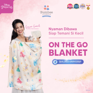 On The Go Blanket - Selimut Bayi Multifungsi 6-in-1 (100 × 75 cm)