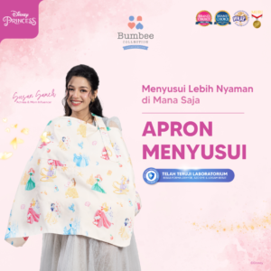 Apron Menyusui Saku